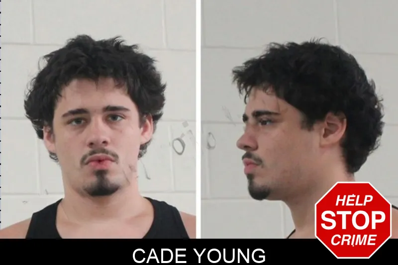 Cade Young mugshot