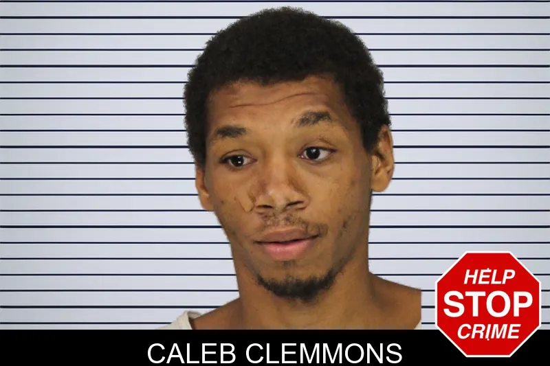 Caleb Clemmons mugshot