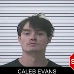 Caleb Evans mugshot