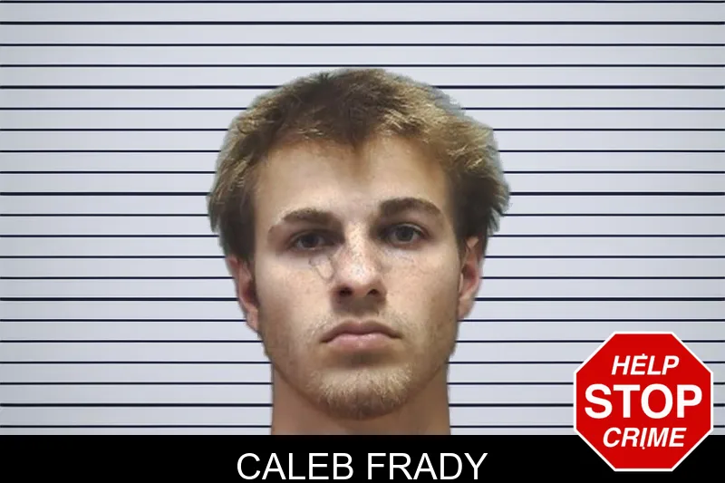 Caleb Frady mugshot