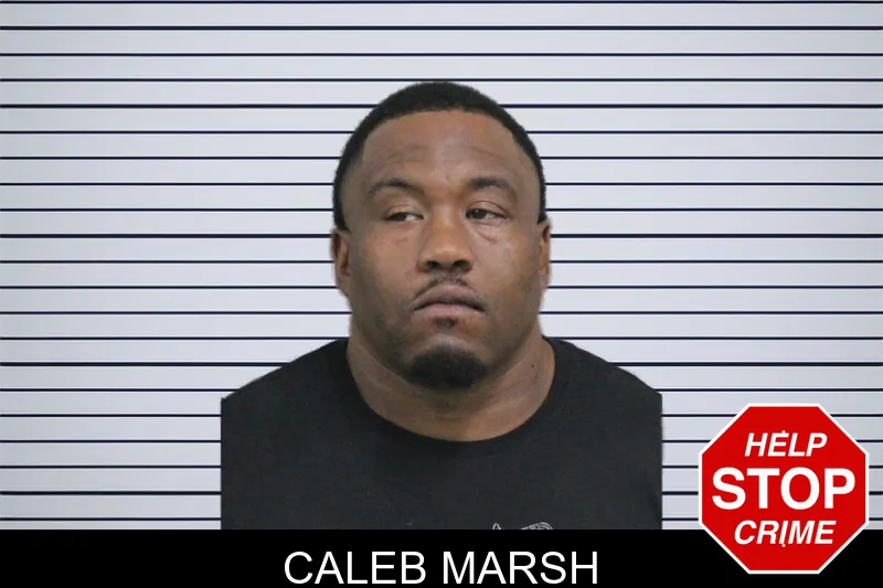 Caleb Marsh mugshot