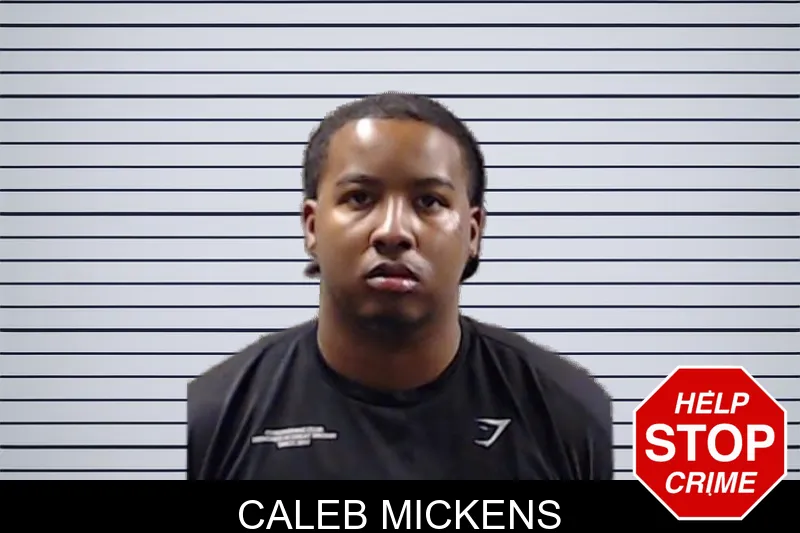 Caleb Mickens mugshot
