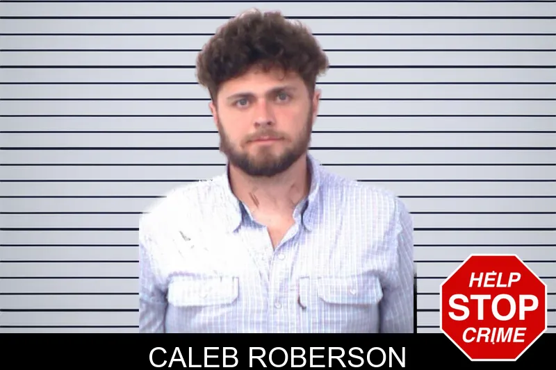 Caleb Roberson mugshot
