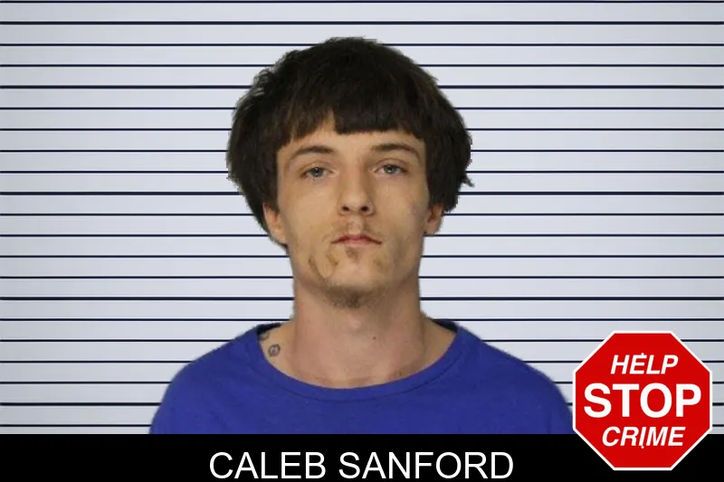 Caleb Sanford mugshot