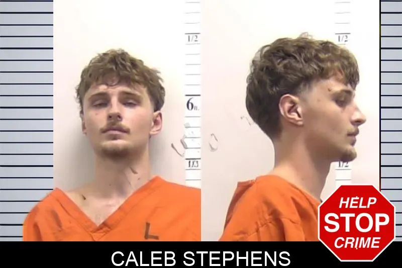 Caleb Stephens mugshot
