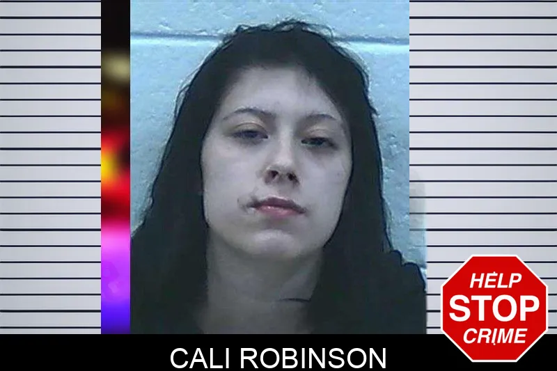 Cali Robinson mugshot