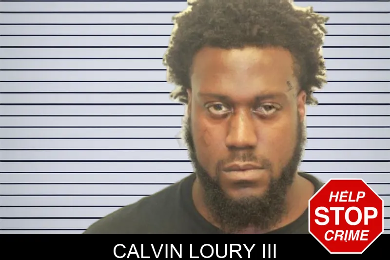 Calvin Loury III mugshot