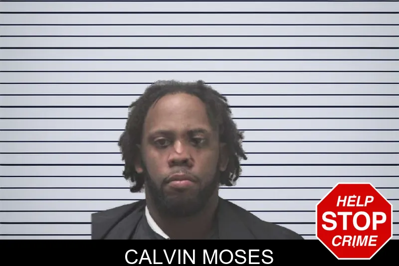 Calvin Moses mugshot