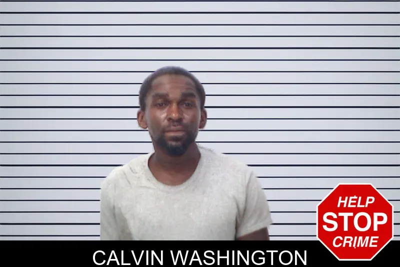 Calvin Washington mugshot