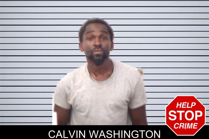 Calvin Washington mugshot