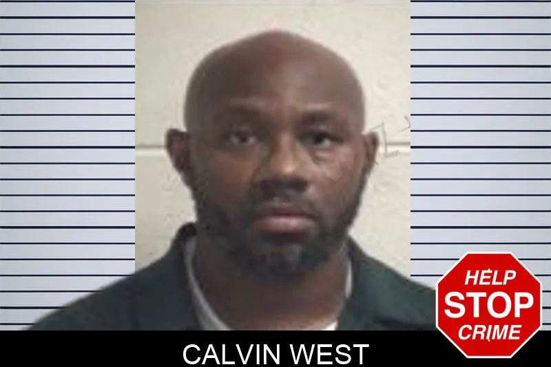 Calvin West mugshot