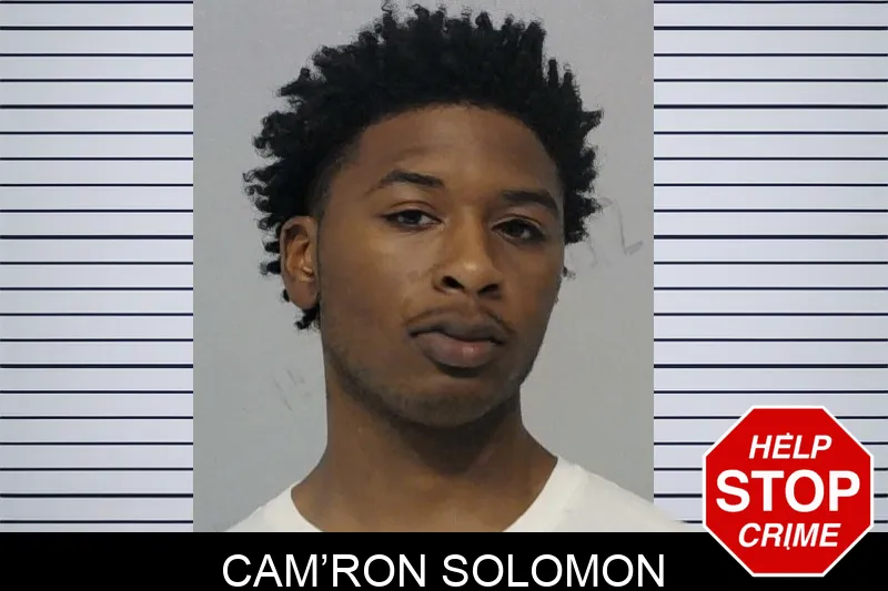 Cam’Ron Solomon mugshot – Bibb County , Georgia Cam’Ron Solomon mugshot