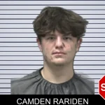 Camden Rariden mugshot