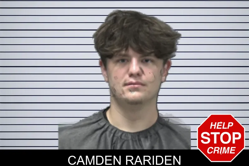 Camden Rariden mugshot