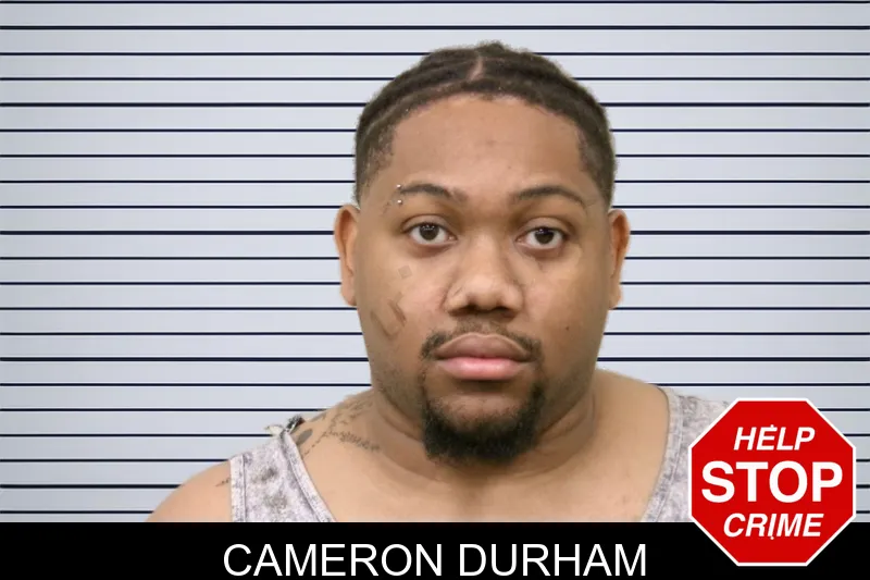 Cameron Durham mugshot