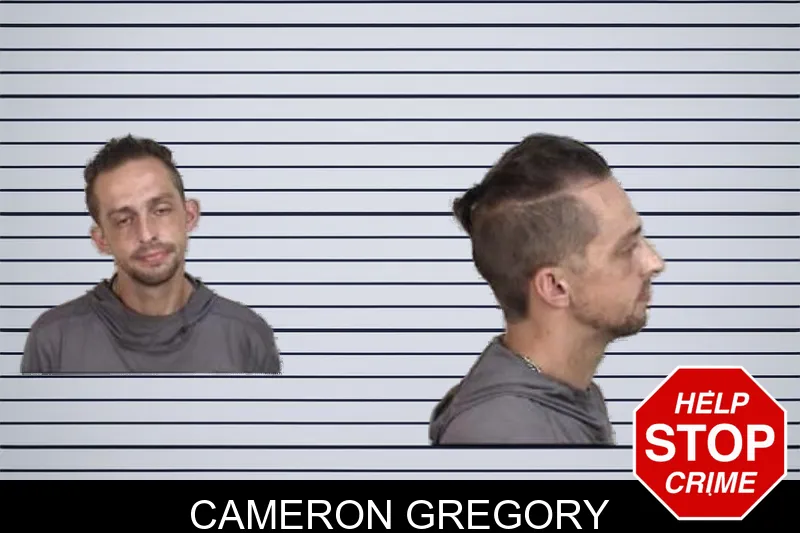 Cameron Gregory mugshot