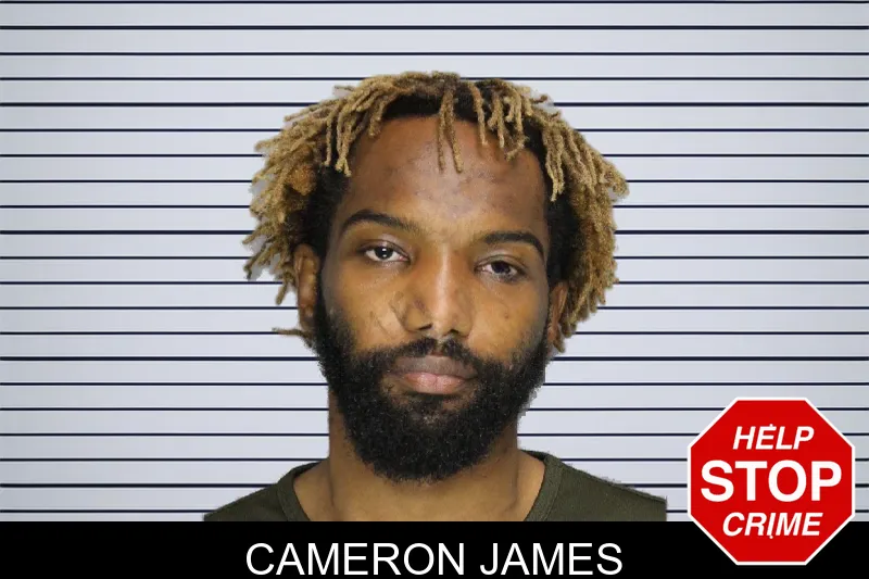 Cameron James mugshot
