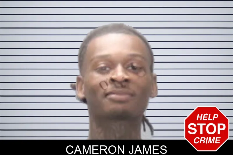 Cameron James mugshot