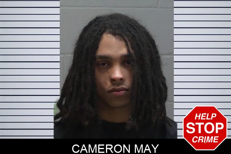 Cameron May mugshot