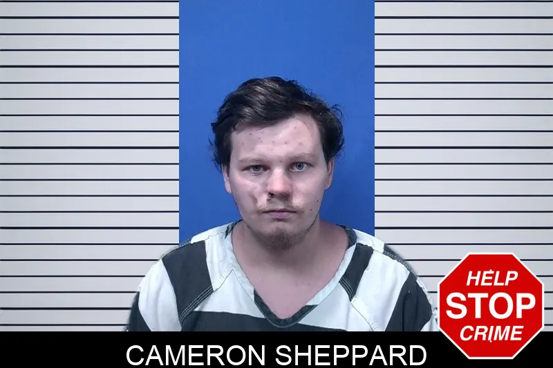 Cameron Sheppard mugshot
