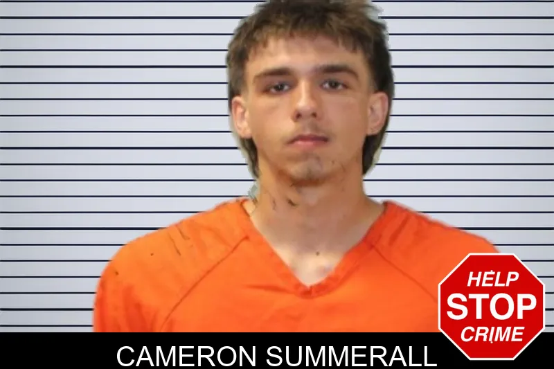 Cameron Summerall mugshot