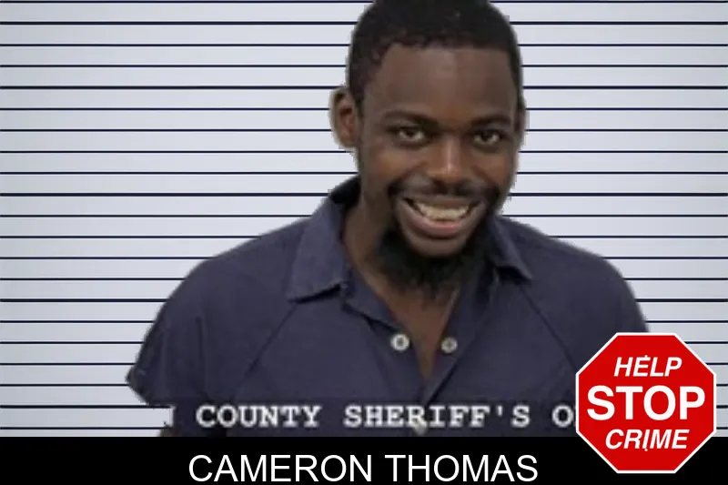 Cameron Thomas mugshot
