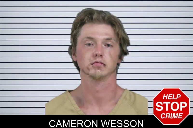 Cameron Wesson mugshot