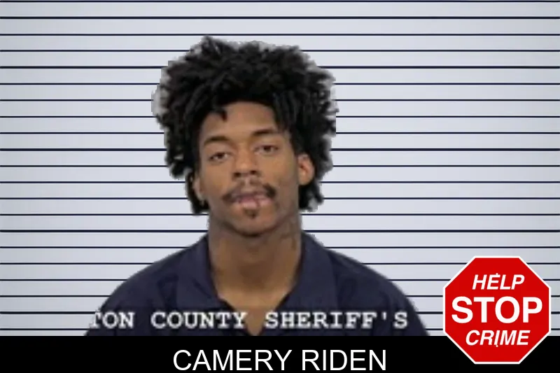Camery Riden mugshot