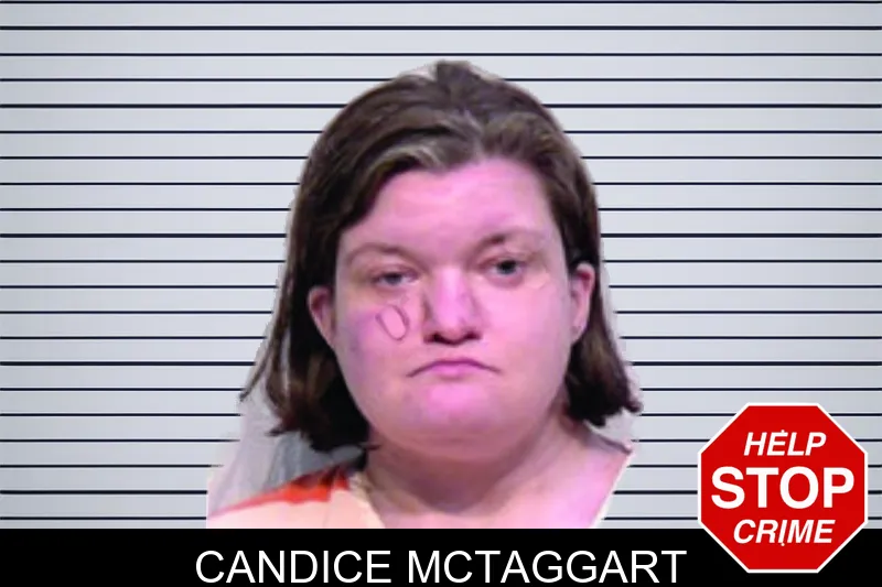 Candice McTaggart mugshot