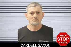 Cardell Saxon mugshot