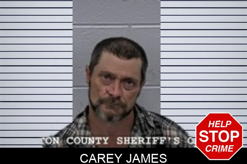 Carey James mugshot