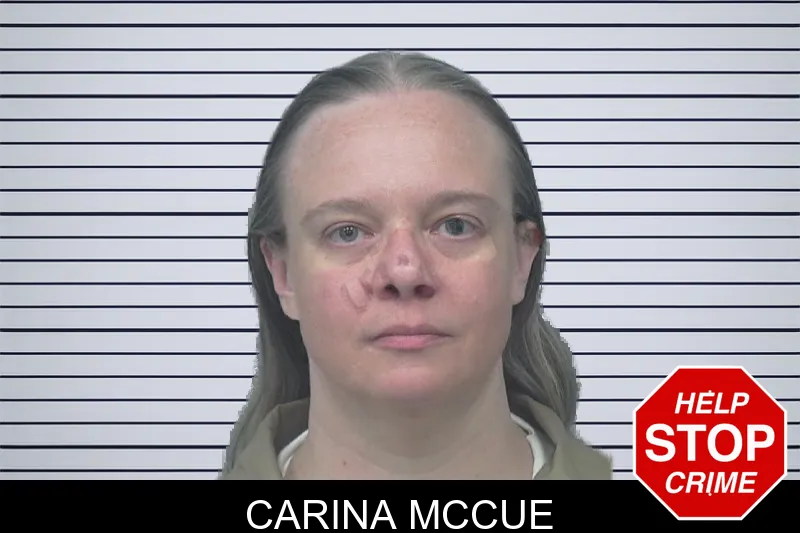Carina McCue mugshot
