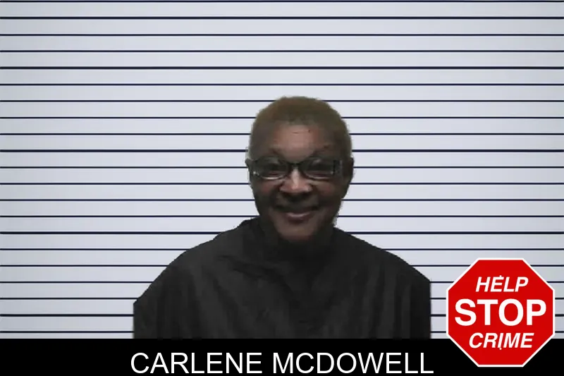 Carlene McDowell mugshot