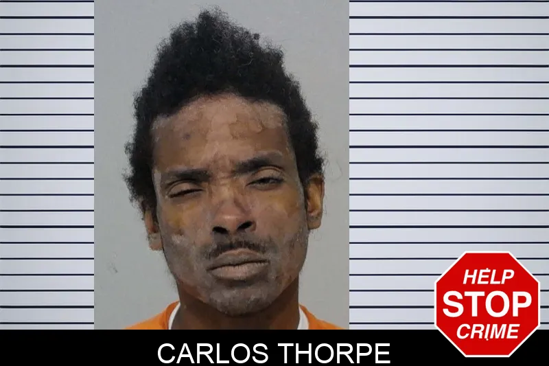 Carlos Thorpe mugshot