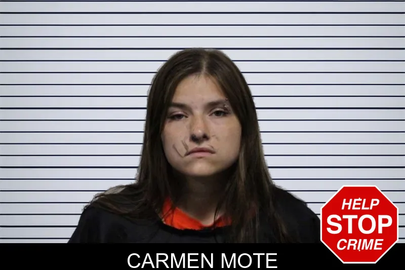 Carmen Mote mugshot