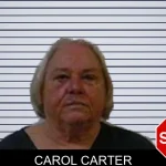 Carol Carter mugshot