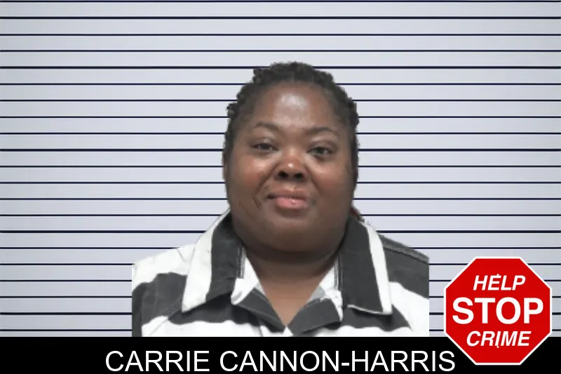 Carrie Cannon-Harris mugshot