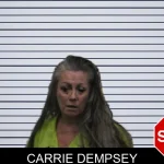 Carrie Dempsey mugshot – Turner County , Georgia Carrie Dempsey mugshot