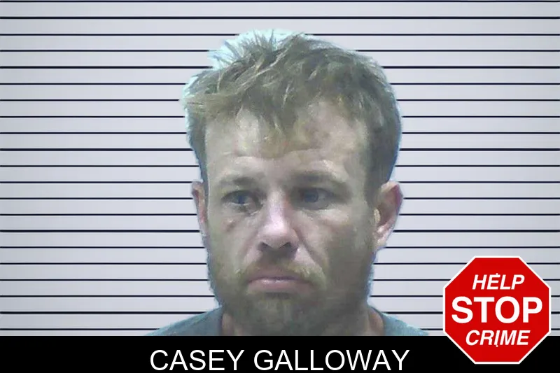 Casey Galloway mugshot