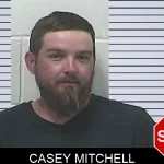 Casey Mitchell mugshot