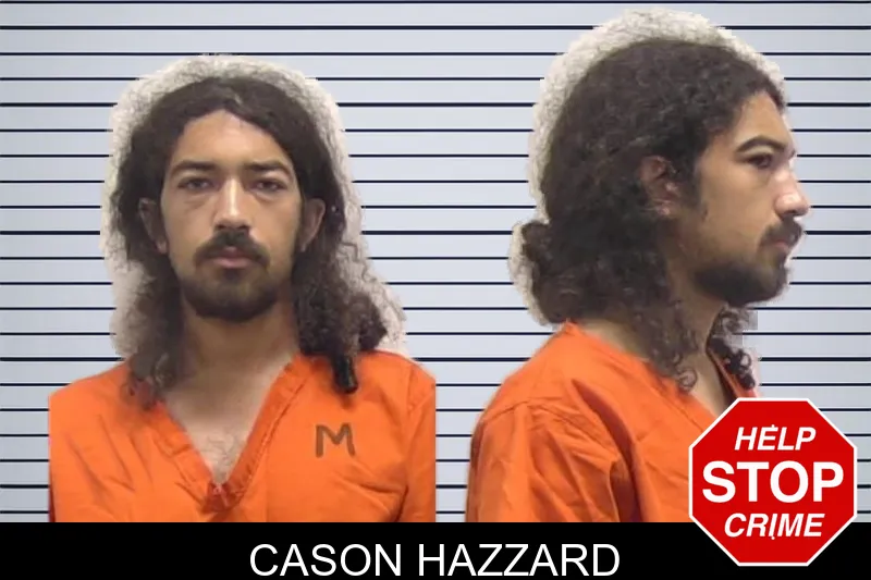 Cason Hazzard mugshot