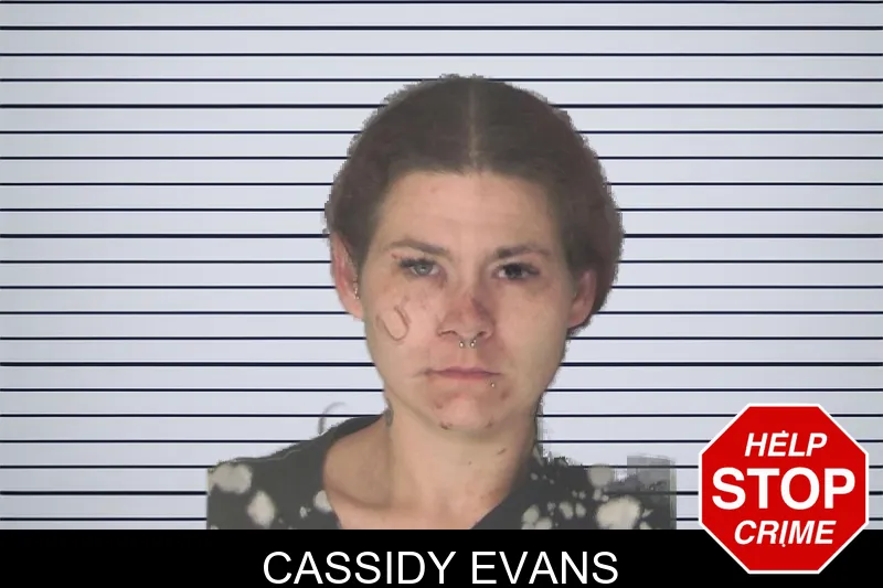 Cassidy Evans mugshot