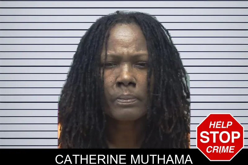 Catherine Muthama mugshot