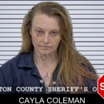 Cayla Coleman mugshot