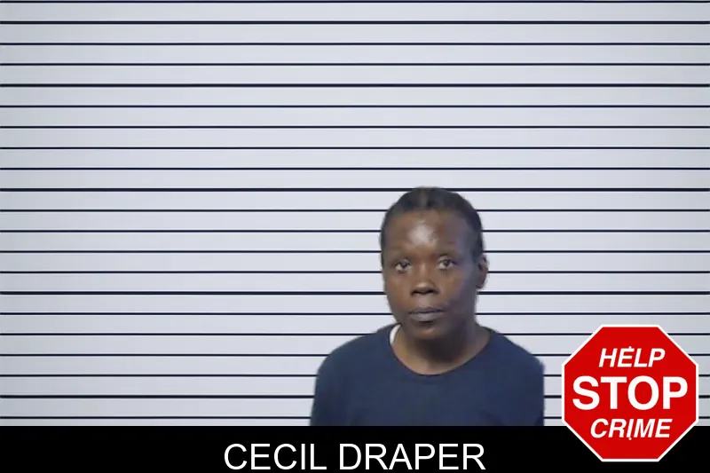 Cecil Draper mugshot
