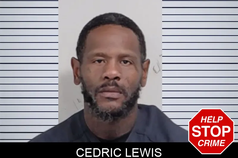 Cedric Lewis mugshot