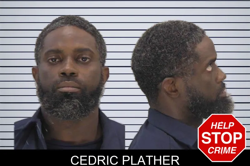 Cedric Plather mugshot