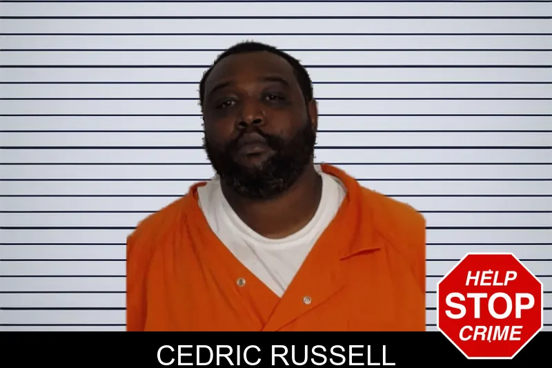 Cedric Russell mugshot