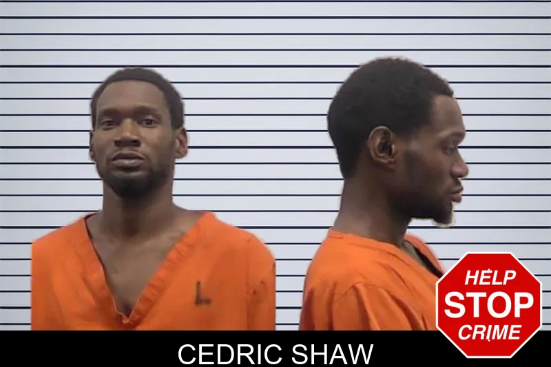 Cedric Shaw mugshot