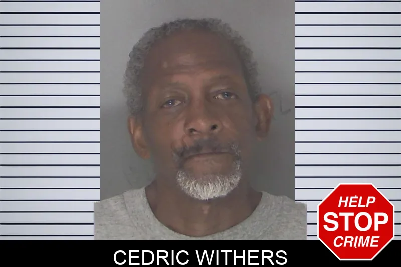 Cedric Withers mugshot